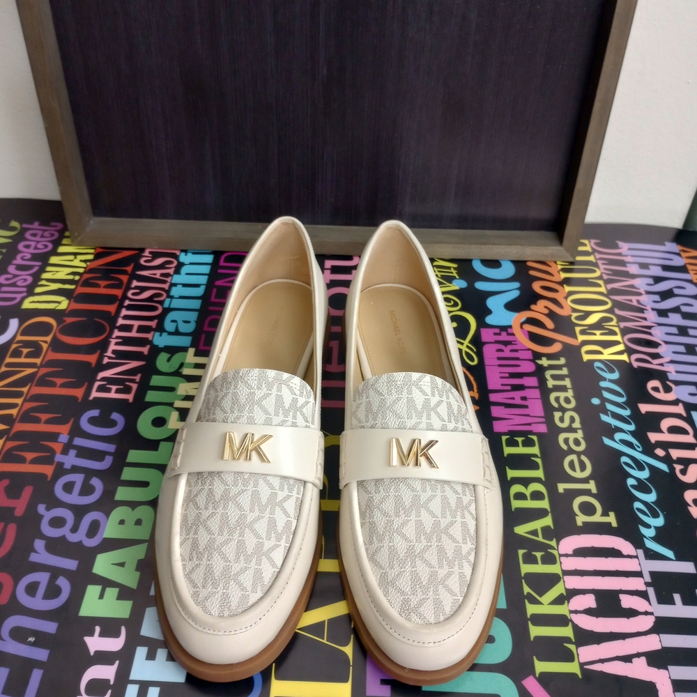 Laid Back Michael Kors Monogram Loafers